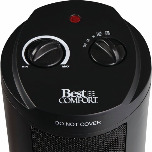 Best Comfort 1500-Watt 120-Volt Tower Ceramic Space Heater HC-2017 Perspective: bottom