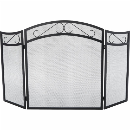 Home Impressions 3-Panel Fireplace Screen FS01 Perspective: bottom