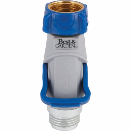 Best Garden Plastic Hose Shutoff Valve with Thumb Control 37090-P Perspective: bottom