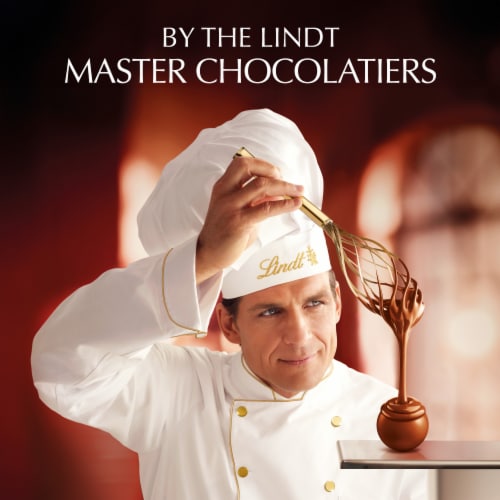 Lindt LINDOR Caramel Milk Chocolate Truffle Candy Stick Perspective: bottom