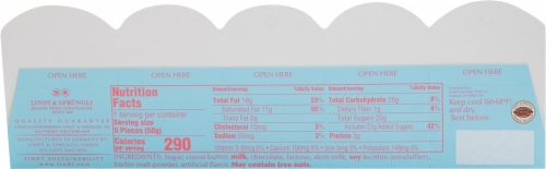 Lindt TEDDY Valentine's Day Milk Chocolate Candy Pack Perspective: bottom