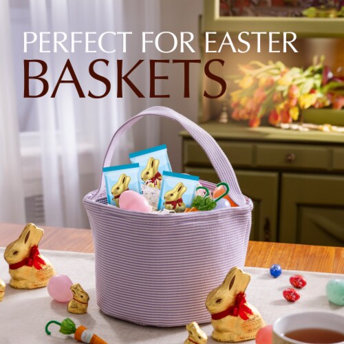 Lindt GOLD BUNNY Easter Double Milk Chocolate Candy Pouch Perspective: bottom