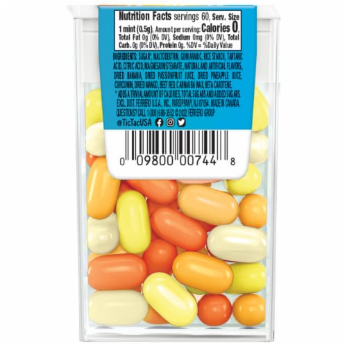 Tic Tac Tropical Adventure Mints, 1 oz - Fry's Food Stores