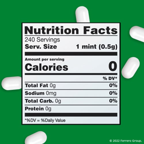 Tic Tac Freshmint Breath Mints Stocking Stuffer Perspective: bottom