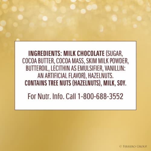 Ferrero Rocher Hollow Milk Chocolate & Hazelnut Egg Gift and Celebration Treat Perspective: bottom
