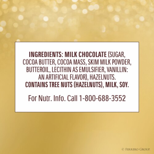 Ferrero Rocher Hollow Milk Chocolate & Hazelnut Egg Gift and Celebration Treat Perspective: bottom