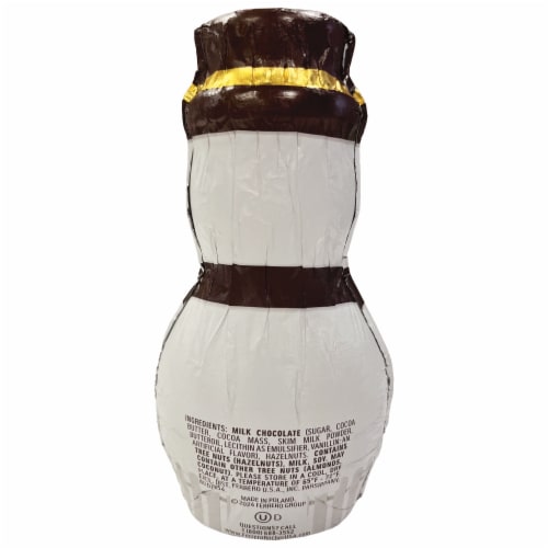 Ferrero Rocher Hollow Snowman Premium Gourmet Milk Chocolate Hazelnut Luxury Chocolate Holiday Gift Perspective: bottom