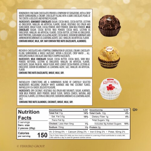 FERRERO COLLECTION Fine Assorted Confections Heart Box, Premium Chocolate Gift for Valentine’s Day Perspective: bottom