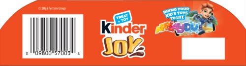 Kinder Joy Cocoa Wafer Egg Candy Perspective: bottom
