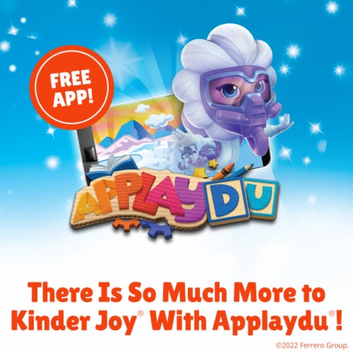 Kinder Joy Eggs, Treat Plus Toy, Individually Wrapped for Easter Basket Treats, 4.2 oz Perspective: bottom