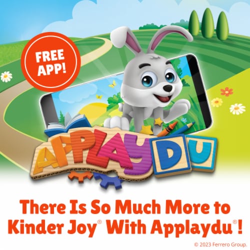 Kinder Joy Easter Eggs Cream and Chocolatey Wafers with Toy