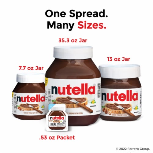 Nutella Hazelnut Spread with Cocoa 13 oz Perspective: bottom