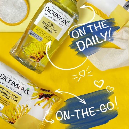 Dickinson's® Original Witch Hazel Pore Perfecting Toner Perspective: bottom