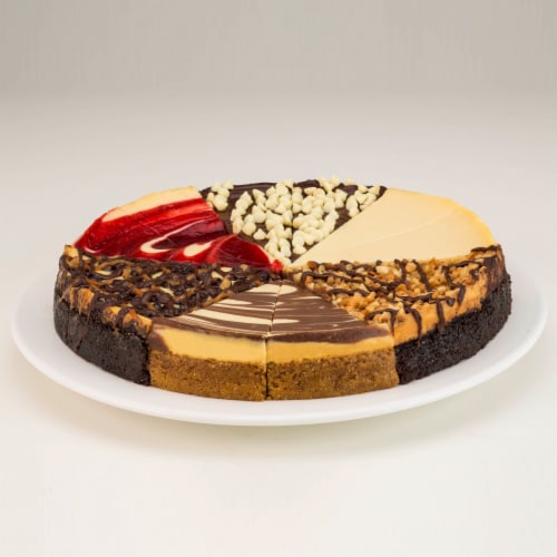 Father's Table Gourmet Variety Sampler Cheesecake Perspective: bottom
