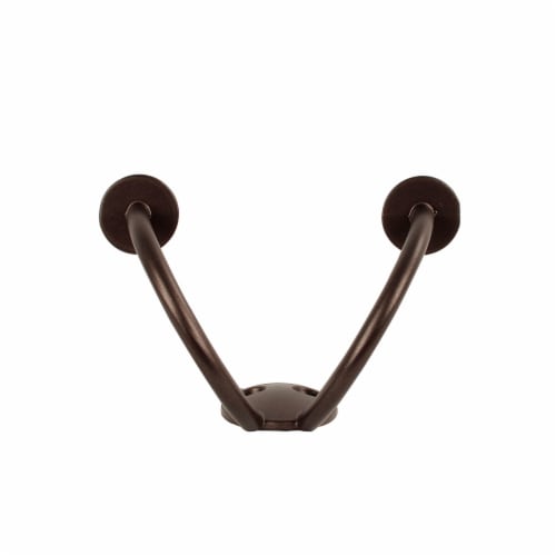 Spectrum Stratford Wall Mount Double Hook - Bronze Perspective: bottom
