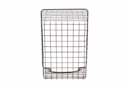 Spectrum Industrial Scoop Basket - Gray Perspective: bottom