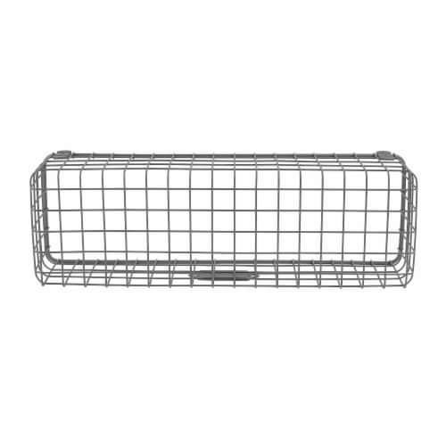 Spectrum Vintage Wall Mount Tray - Gray Perspective: bottom