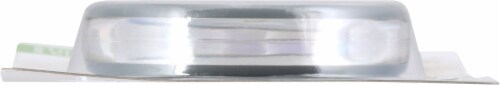 Spectrum Cora Closet Rod Hook - Gray/Clear Perspective: bottom