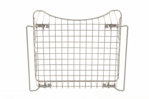 Spectrum Ashley Stacking Tray - Satin Nickel Perspective: bottom
