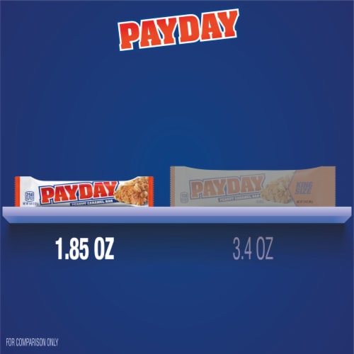 PAYDAY Peanut Caramel Candy Bar Perspective: bottom