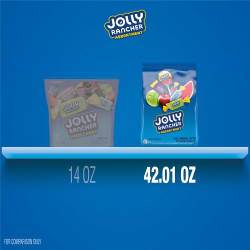 JOLLY RANCHER Assorted Fruit Flavored Candy Bulk Bag Perspective: bottom