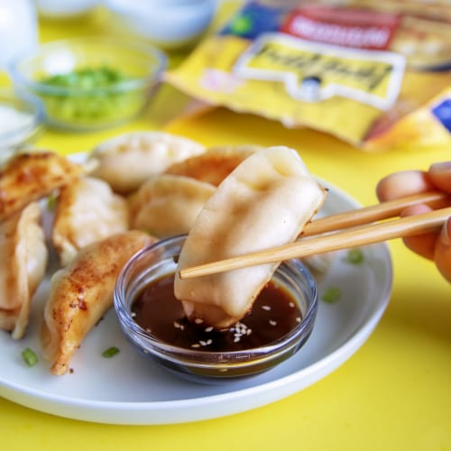Ling Ling® Pork & Vegetable Potstickers Perspective: bottom