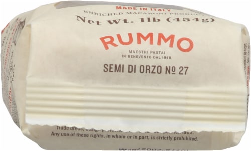 Rummo Semi Di Orzo Macaroni Perspective: bottom