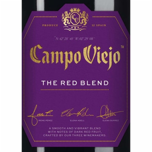 Campo Viejo the Red Blend Spanish Wine Perspective: bottom