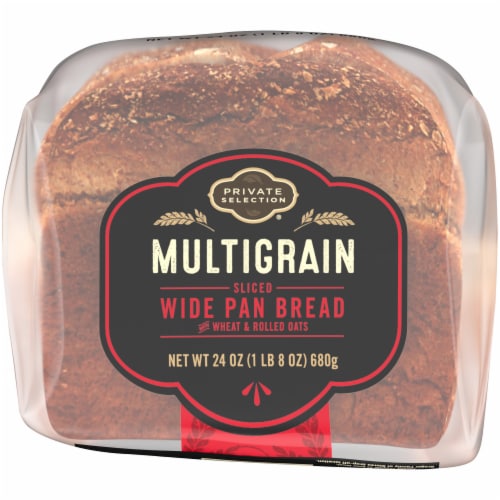 Private Selection® Multigrain Sliced Wide Pan Bread Perspective: bottom