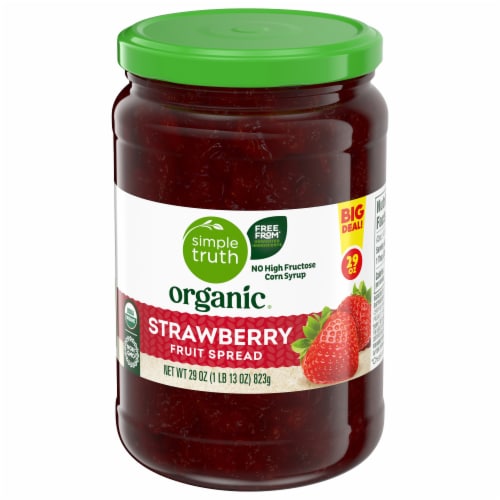 Simple Truth Organic® Strawberry Fruit Spread BIG DEAL! Perspective: bottom