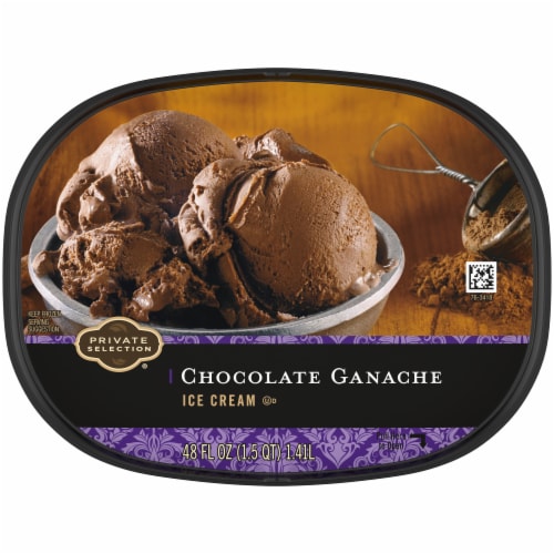 Private Selection® Chocolate Ganache Ice Cream Tub Perspective: bottom