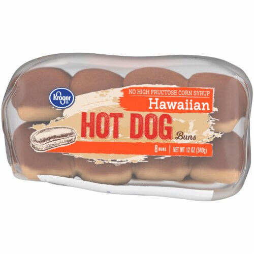 Kroger® Hawaiian Hot Dog Buns Perspective: bottom