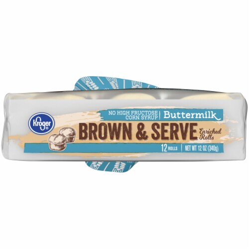 Kroger® Buttermilk Brown & Serve Rolls Perspective: bottom