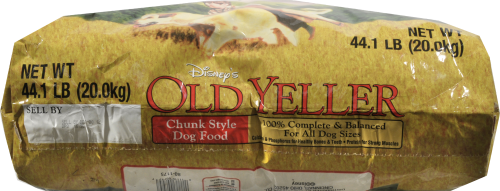 Old Yeller Chunk Style Dog Food Perspective: bottom