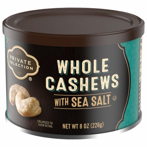Private Selection® Salted Whole Cashews Perspective: bottom