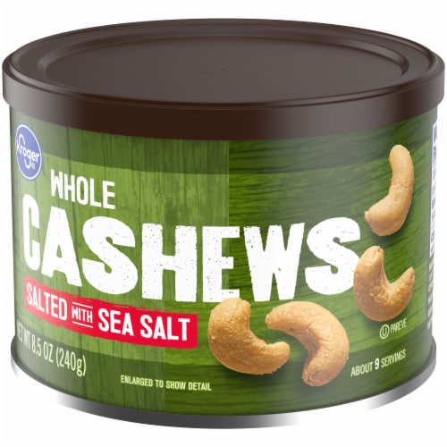 Kroger® Salted Whole Cashews Perspective: bottom