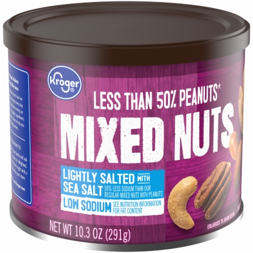 Kroger® Lightly Salted Mixed Nuts Perspective: bottom