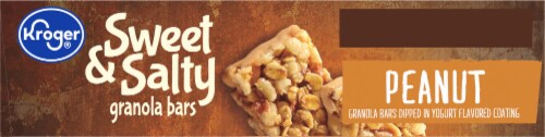 Kroger® Sweet & Salty Peanut Granola Bars Perspective: bottom