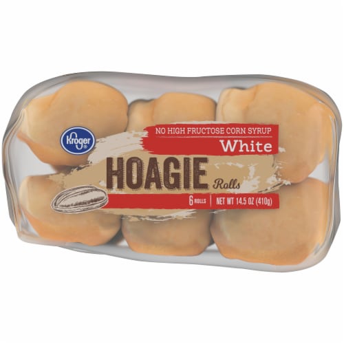 Kroger® White Hoagie Rolls Perspective: bottom