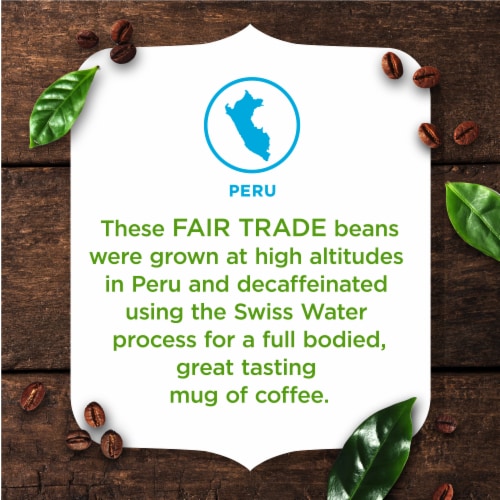 Simple Truth Organic™ 100% Peruvian Decaf Medium Roast Ground Coffee Perspective: bottom