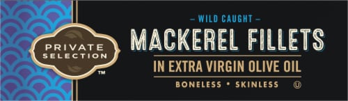 Private Selection™ Wild Caught Mackerel Fillets in Extra Virgin Olive Oil Perspective: bottom