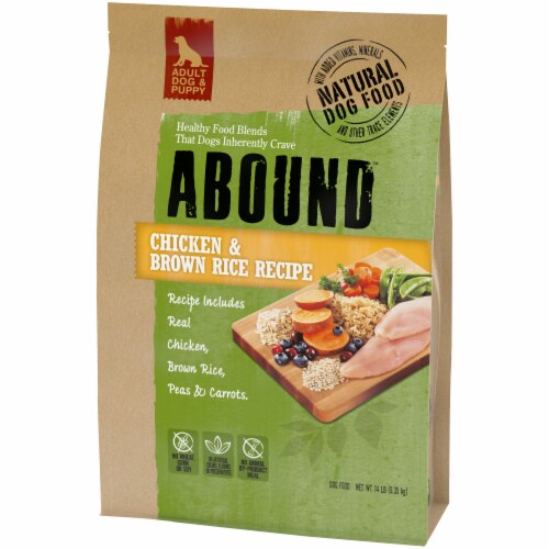 ABOUND® All Life Stages Dry Dog Food Chicken & Brown Rice Perspective: bottom