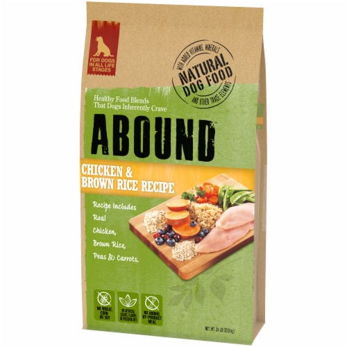 ABOUND® All Life Stages Dry Dog Food Chicken & Brown Rice Perspective: bottom