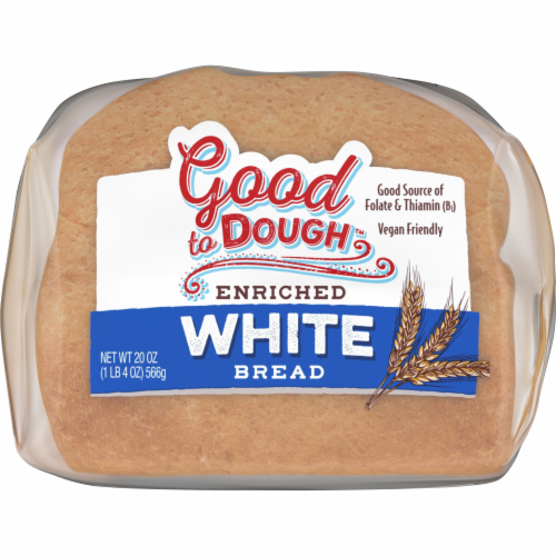 Good to Dough® Enriched White Bread Perspective: bottom
