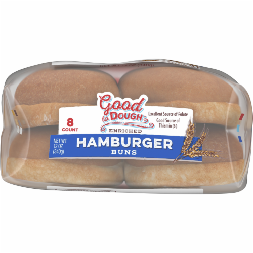 Good to Dough™ Hamburger Buns Perspective: bottom