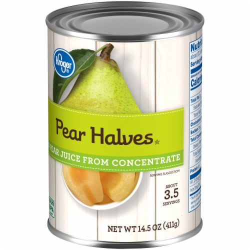 Kroger® Canned Pear Halves in Pear Juice Perspective: bottom