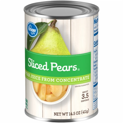 Kroger® Canned Pear Slices in Pear Juice Perspective: bottom