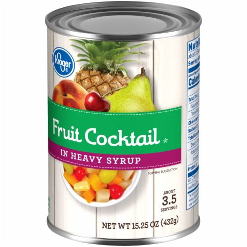 Kroger® Canned Fruit Cocktail in Heavy Syrup Perspective: bottom