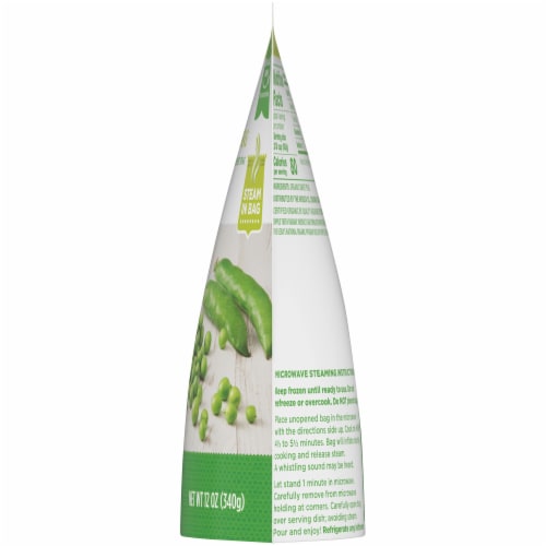 Simple Truth Organic® Frozen Peas Green Perspective: bottom