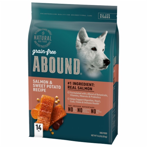 Abound salmon dog sales food